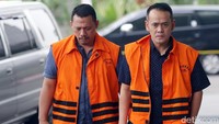 Keduanya diperiksa silang sebagai saksi kasus jual-beli sel mewah di Lapas Sukamiskin.