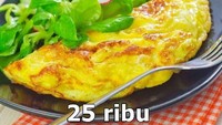  Hayoo, di sini siapa yang penggemarnya telur dadar atau omellete? Foto: Istimewa