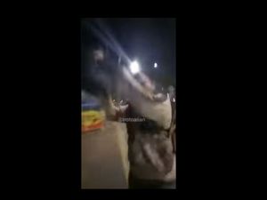 Rasain! Pemotor yang Pukul Pejalan Kaki di Trotoar Bakal Ditindak