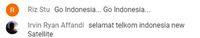 Komentar Netizen di Peluncuran Satelit Merah Putih