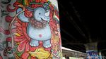 Keren! Mural dari 200 Seniman Percantik Ibu Kota