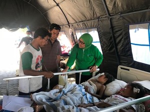 Wakil Ketua Komisi IX Cek Pelayanan Kesehatan Korban Gempa Lombok