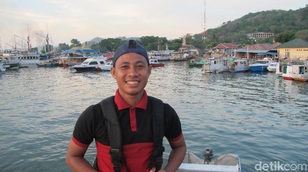 Ardiansyah, warga asli dari Kampung Komodo di Pulau Komodo