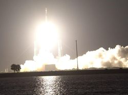 Perjalanan Satelit Merah Putih Meluncur ke Angkasa