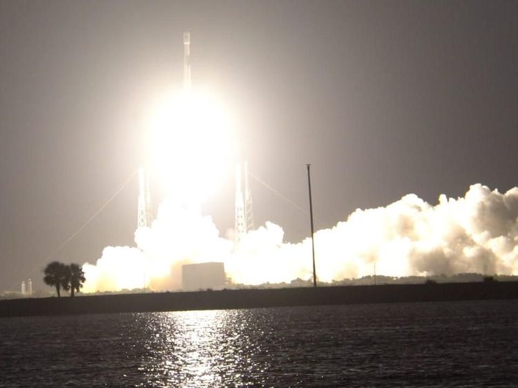 Perjalanan Satelit Merah Putih Meluncur ke Angkasa