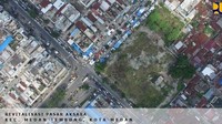 Pembangunan Pasar Aksara Medan seluas 1,3 hektar, saat ini tengah dilakukan detail engineering design  (DED), dan akan dimulai konstruksinya pada Maret hingga Desember 2019. Istimewa/Dok. Kementerian PUPR.