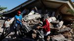 Pamenang yang Porak Poranda Akibat Gempa Lombok