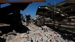 Pamenang yang Porak Poranda Akibat Gempa Lombok