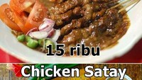 Kira-kira bedanya sate ayam dan chicken satay apa ya? Foto: Istimewa