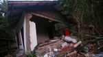 Potret Rumah yang Hancur Akibat Gempa di Desa Stangi Lombok