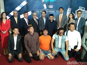 BJ Habibie dan Artis-artis Antar MD Pictures Melantai di Bursa