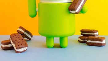 Android 4.0 mengusung nama Ice Cream Sandwich. Foto: Instagram/android