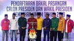 KPU Disambangi Sekjen Parpol Pro-Jokowi