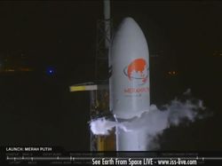Perjalanan Satelit Merah Putih Meluncur ke Angkasa