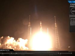 Perjalanan Satelit Merah Putih Meluncur ke Angkasa