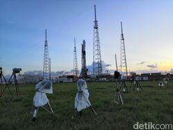 Penampakan Satelit Merah Putih Jelang Mengangkasa di Markas NASA