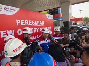 Pertamina Resmikan New Gantry System di TBBM Semarang
