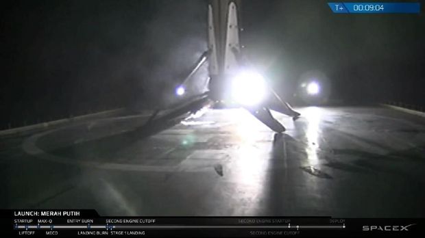 Peluncuran Satelit Merah Putih Jadi Bahasan Media AS