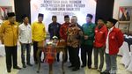 KPU Disambangi Sekjen Parpol Pro-Jokowi
