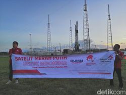 Penampakan Satelit Merah Putih Jelang Mengangkasa di Markas NASA