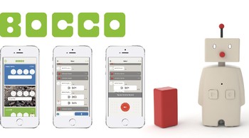 Bocco merupakan robot buatan startup asal Jepang, Yukai Engineering. Robot ini dapat digunakan untuk mengirimkan dan menerima pesan, baik teks maupun audio, yang masuk ke smpartphone kalian. (Foto: Yukai Engineering)