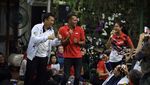 Ketika Para Atlet Lomba 17-an di Kediaman Menpora