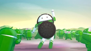 Oreo jadi nama untuk versi ke-15 dari sistem operasi buatan Google, atau Android 8.0. Foto: YouTube/Android
