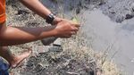 Penampakan Berkah di Balik Semburan Air Pasir 30 Meter