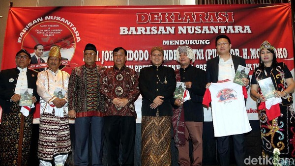 Deklarasi Barisan Nusantara Dukung Jokowi-Moeldoko di Pilpres 2019