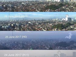 Keren! Doodle Godzilla Beraksi Ini Dibuat Pakai Ponsel