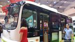 Tampang Bus Listrik Hino Poncho Electric Vehicle