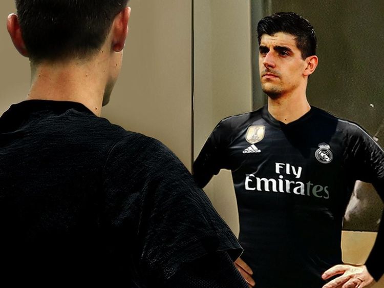Meme-Meme Rumor Thibaut Courtois ke Real Madrid