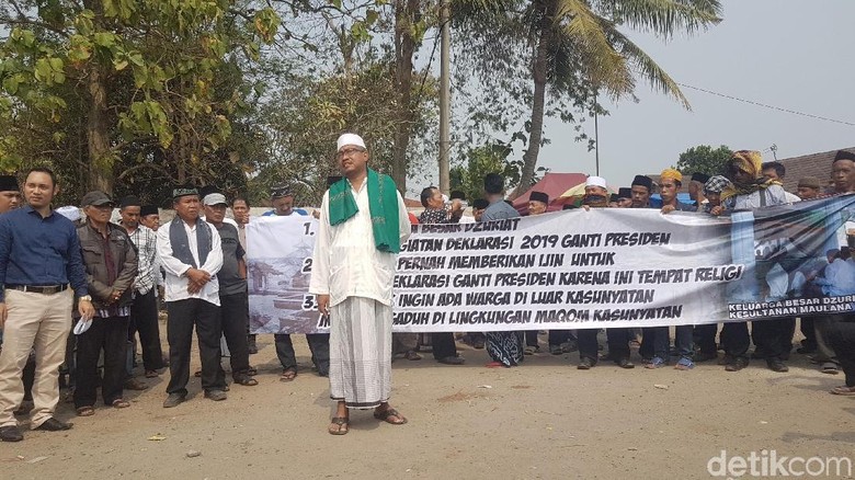 Keturunan Sultan Banten Tolak Deklarasi #2019GantiPresiden Keturunan Sultan Banten Tolak Deklarasi #2019GantiPresiden