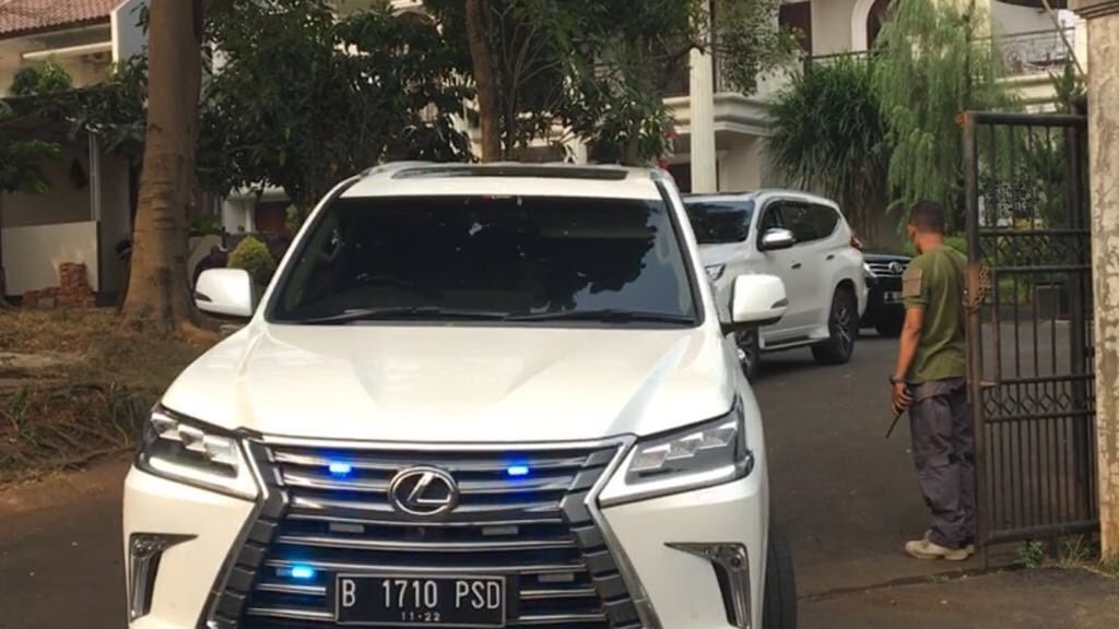 Mobil Prabowo Subianto