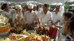 Potret Ritual Pamungkas Sebelum Peresmian Patung GWK