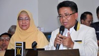 Sohibul menggelar jumpa pers usai rapat Majelis Syuro di DPP PKS, Jakarta. Istimewa/PKS.