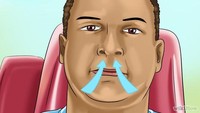 Mungkin ada yang ingin tahu cara bernapas, hirup udara dari lubang hidung lebar-lebar. (Foto: Internet) 