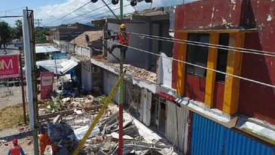 Begini Perjuangan PLN Pulihkan Listrik di Lombok