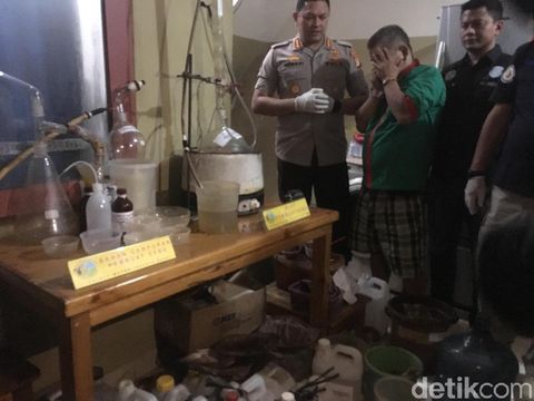 Pabrik Sabu di Tengerang Beroperasi Sejak Setahun Lalu