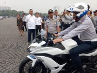 Anies menjajal 3 motor.