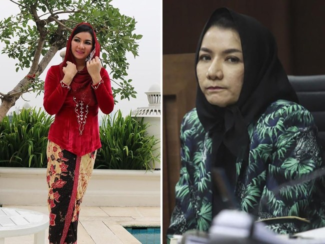 Kabarnya, kecantikan Rita selama ini hasil dari dokter kecantikan. Selama beberapa tahun ini, Rita rajin melakukan perawatan kulit.  Foto: ANTARA FOTO/Muhammad Adimaja, Instagram/ritawidyasari73