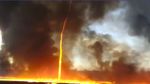 Langka! Tornado Api Muncul di Lokasi Kebakaran Pabrik di Inggris