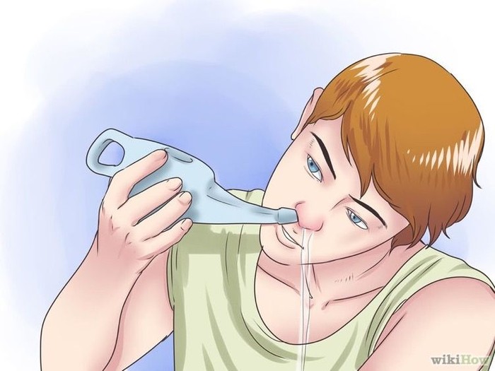 При промывании носа вода не вытекла