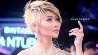 Salah satu wig favorit Inul yang disebut bernilai Rp 8,5 juta, apalagi harga dressnya ya? Dok. Instagram/inul.d