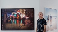 Philip Barlow menggelar pameran hasil karya bertajuk Out of Focus di London, Inggris. Dok. Instagram/philipbarlow