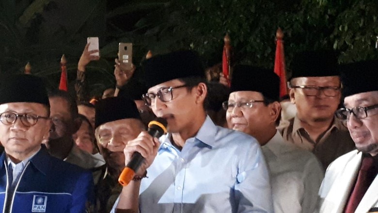 Cawapres Sandiaga: Mohon Doa Restu Hadirkan Pemerintahan Bersih Cawapres Sandiaga: Mohon Doa Restu Hadirkan Pemerintahan Bersih