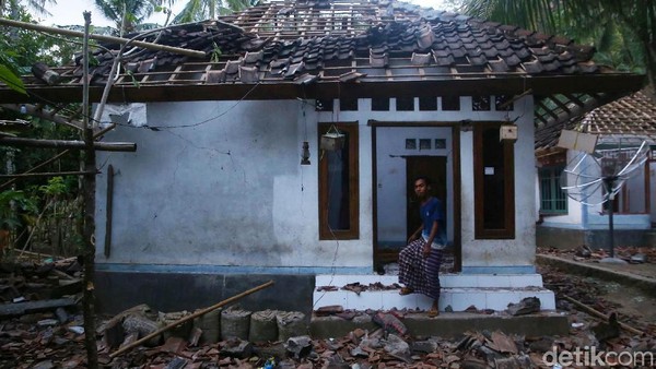 Kondisi Desa Setangi Pasca Gempa
