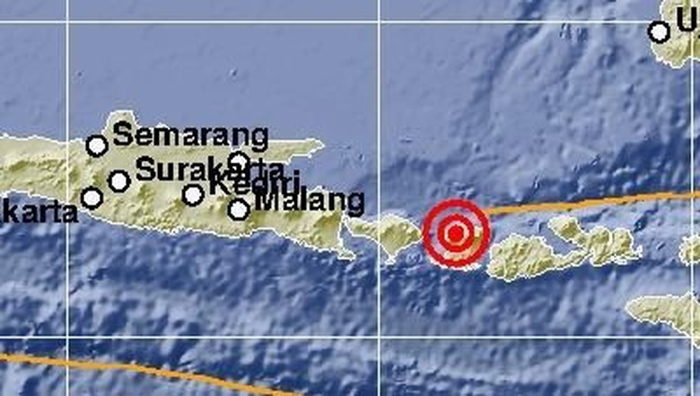 Guncangan Gempa 6,2 di NTB Juga Terasa di Bali Guncangan Gempa 6,2 di NTB Juga Terasa di Bali