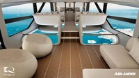 Pesawat Airlander 10 juga dapat lepas landas dan mendarat di hampir semua permukaan datar. Oleh karenanya, pesawat ini tidak terlalu membutuhkan bandara (Hybrid Air Vehicles/Design Q/CNN Travel)