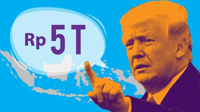 Trump Gugat RI Rp 5 T Trump Gugat RI Rp 5 T